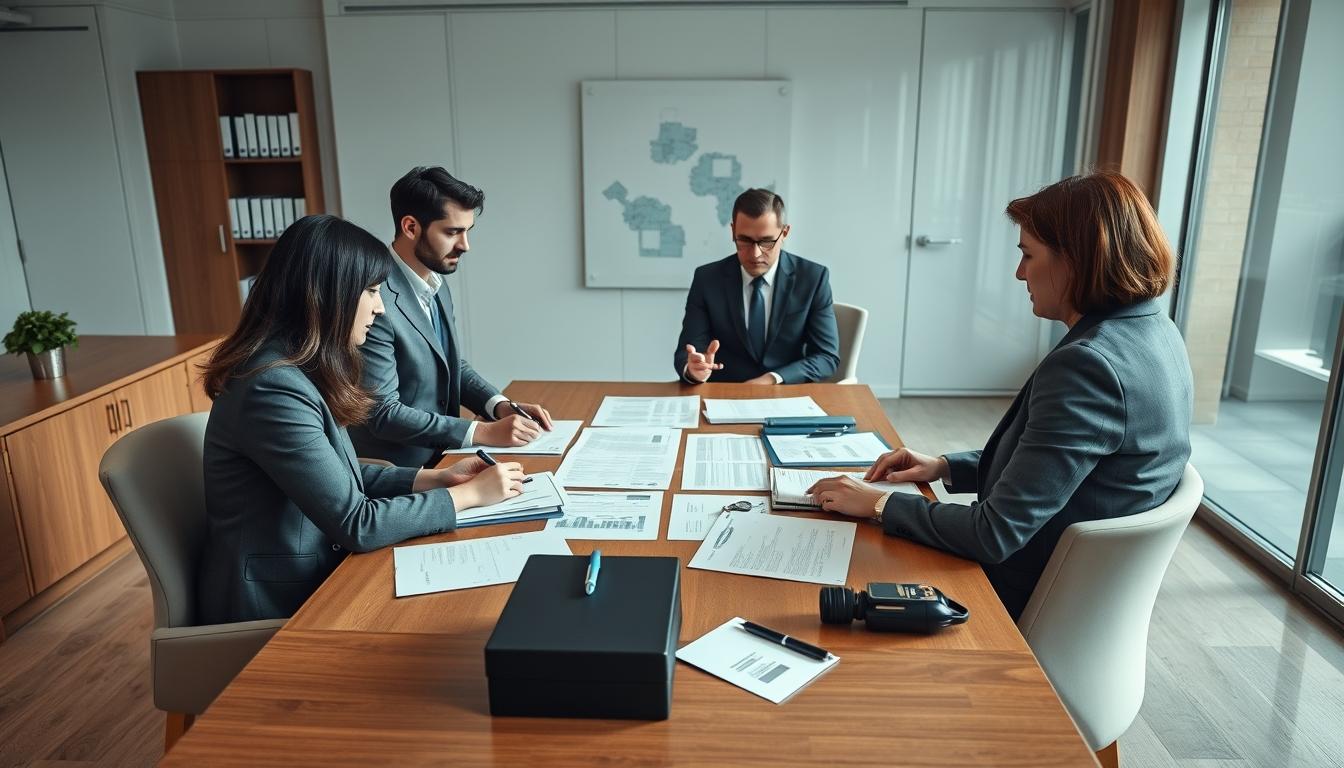 Real estate ownership transfer documents and closing confirmation